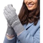 Ladies Kisdon Gloves – Light Grey