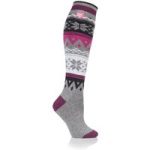 Ladies Lite Jacquard Long Socks – Kelsall