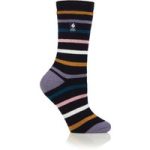 Ladies Lite Classic Stripe Annika Socks – Navy