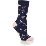 Ladies Lite Jacquard Socks – Woodland Wonderland