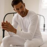 Mens Thermal Long Sleeve Vest – White