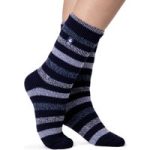 Ladies  Original Stripe Socks Delamere – Navy