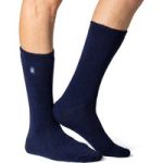 Mens Lite Dunlin Plain Socks – Navy