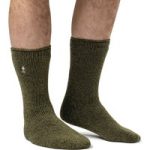 Mens Original Nevis Twist Socks – Pine Needle & Dill