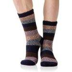 Mens Original Oundle Block Twisted Stripe Socks