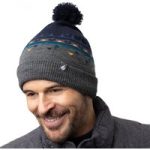 Mens Ribble Bobble Hat – Pebble Grey