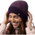 Ladies Eden Beanie Hat – Purple