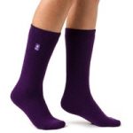 Ladies Lite Thermal Socks – Purple