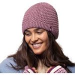 Ladies Nora Knitted Hat – Rose