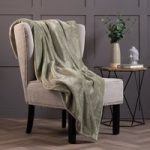 Luxury Fleece Thermal Blanket/Throw 180cm x 200cm – Sage