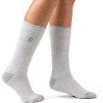 Ladies Lite Venice Heel & Toe Socks – Silver & Grey