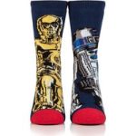 Kids Lite Star Wars Socks – R2D2 & C3PO