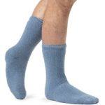 Mens Original Outdoors Merino Wool Blend Socks – Steel Blue