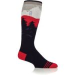 Mens Ultra Lite Long Ski & Snow Sports Socks – Mountain Scape