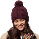 Ladies Ellery Pom Pom Hat – Wine