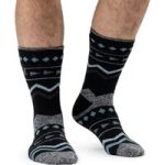 Mens Lite Winter Coast Socks – Black