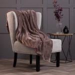 Luxury Fleece Thermal Blanket/Throw 180cm x 200cm – Winter Fawn