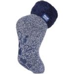 Ladies Original Cheltenham Lounge Socks with Turnover Feather Top